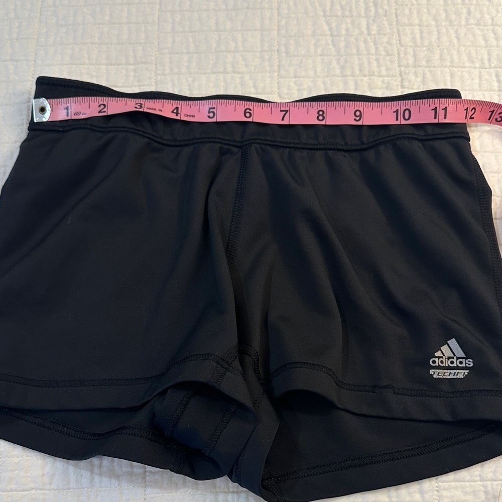 Adidas Medium Techfit Climalite Black Performance Shorts GUC - Picture 4 of 5